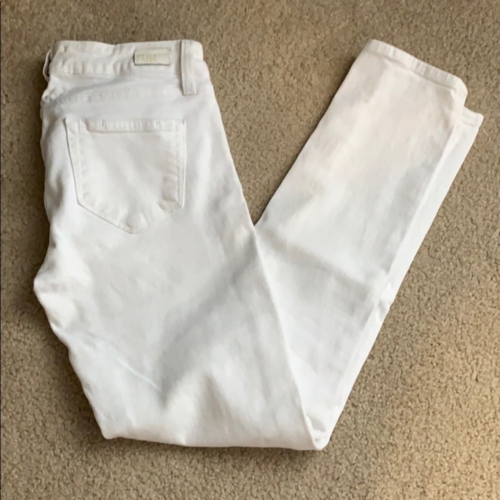 PAIGE white denim